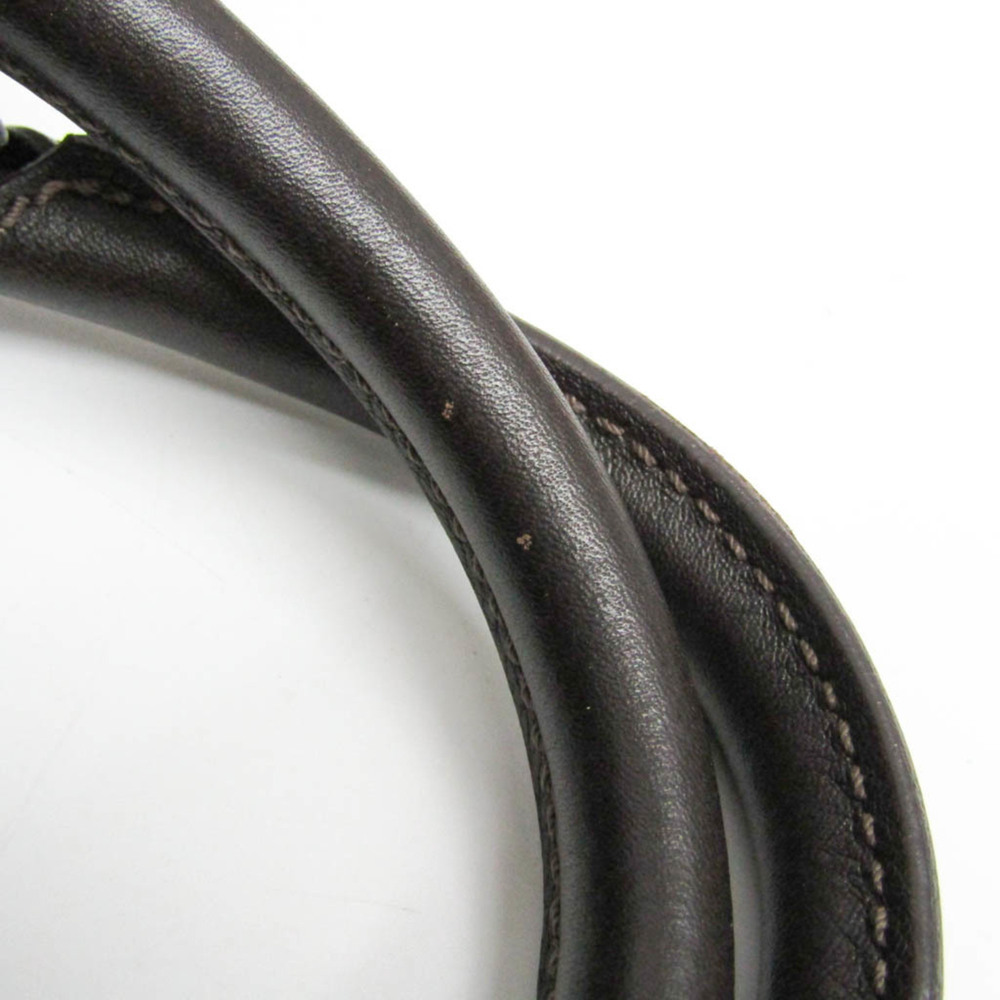 GUCCI Brown Leather Boston Bag - Picture 8 of 15